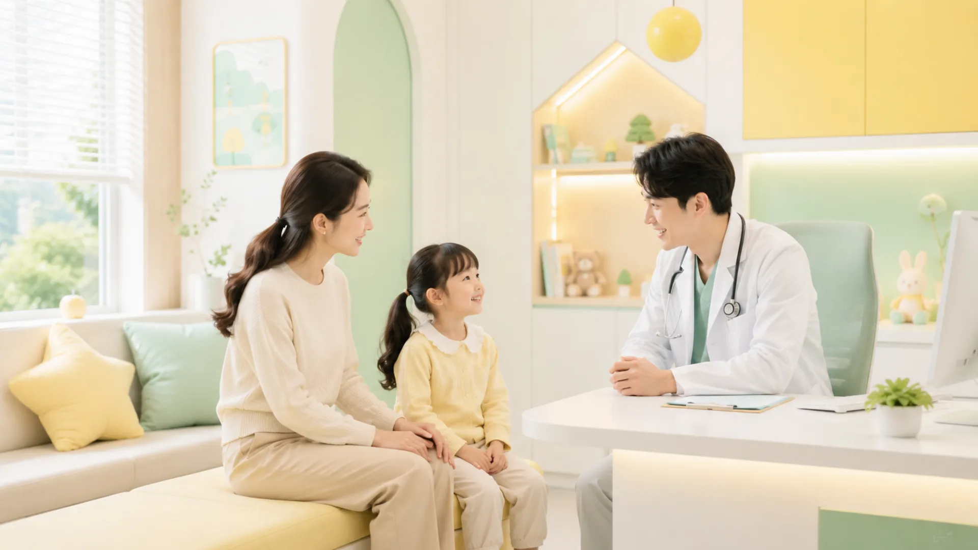 소아청소년과 진료 이미지